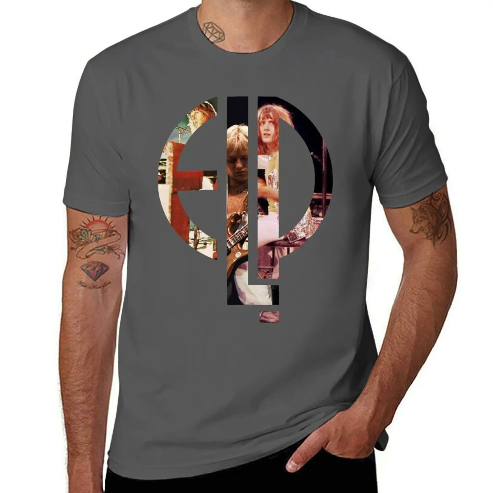 

Emerson, Lake & Palmer tribute T-Shirt Casual Holiday Short Sleeve Tee