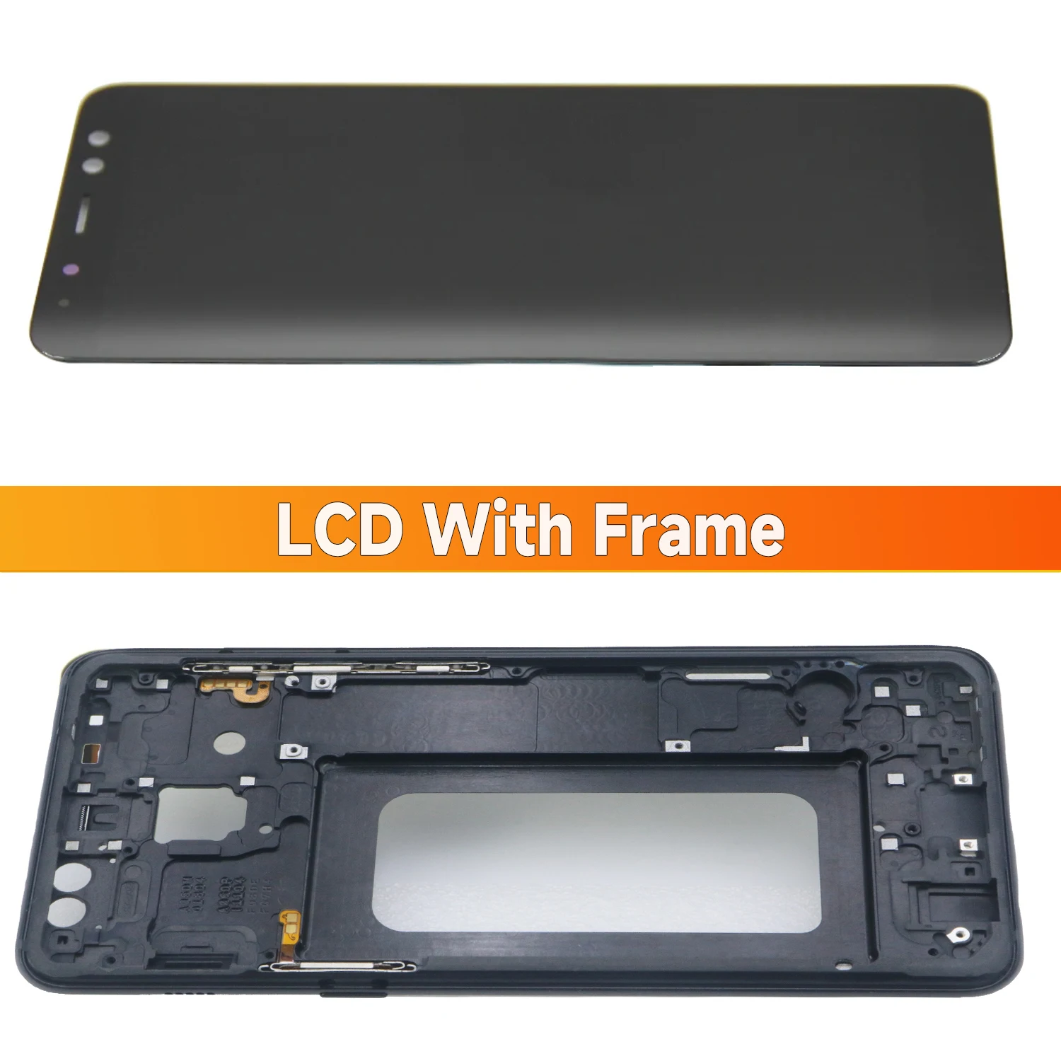 AAA+ A530 A530F A530F/DS Display With Frame For Samsung Galaxy A8 2018 Lcd Display Touch Screen Digitizer Assembly Replacement