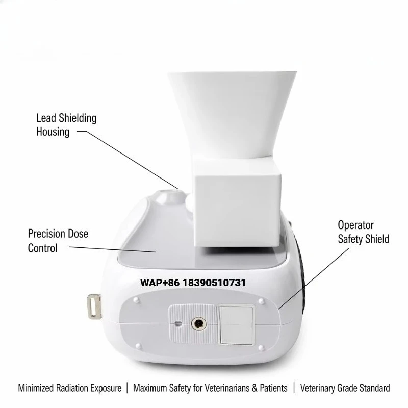 Mobile Portable Veterinary X-ray Machine DR System Lightweight Handheld X-ray Veterinary Diagnostic Equipment Flat Panel