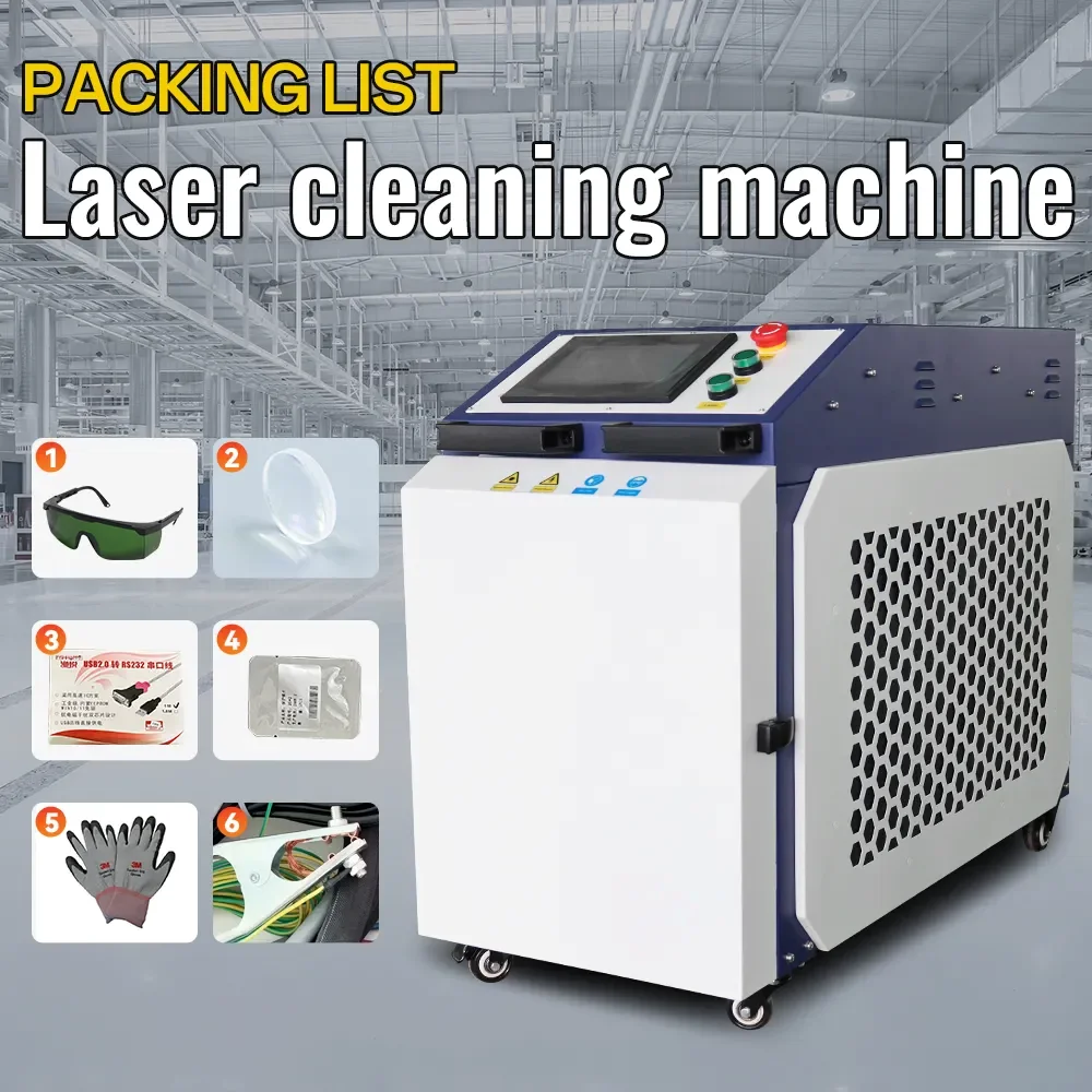 Best Price Laser Cleaner for Rust Removal 1500w 2000w Laser Cleaning Machine