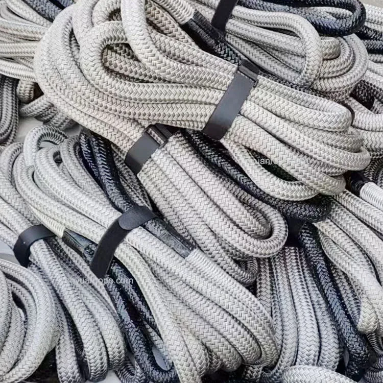 Factory Price Durable Winch Rope Snatch Rope Nylon Double Braided Recovery Tow Rope for Cars