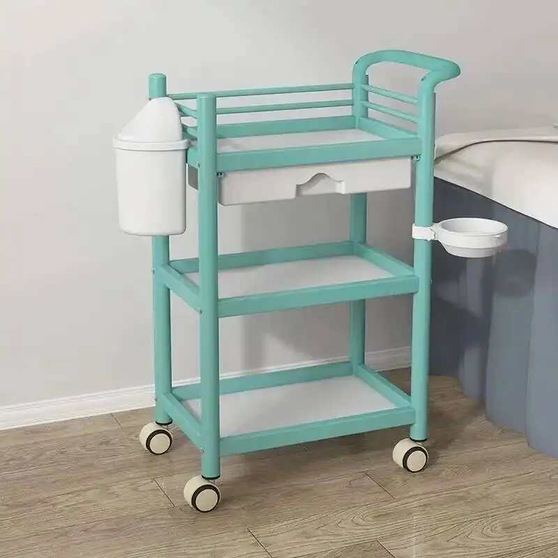 

Rolling Manicure Hairdresser Tool Salon Spa Trolley Cosmetic Salon Trolley Tattoo Lash Carrito Auxiliar Salon Furniture WKST