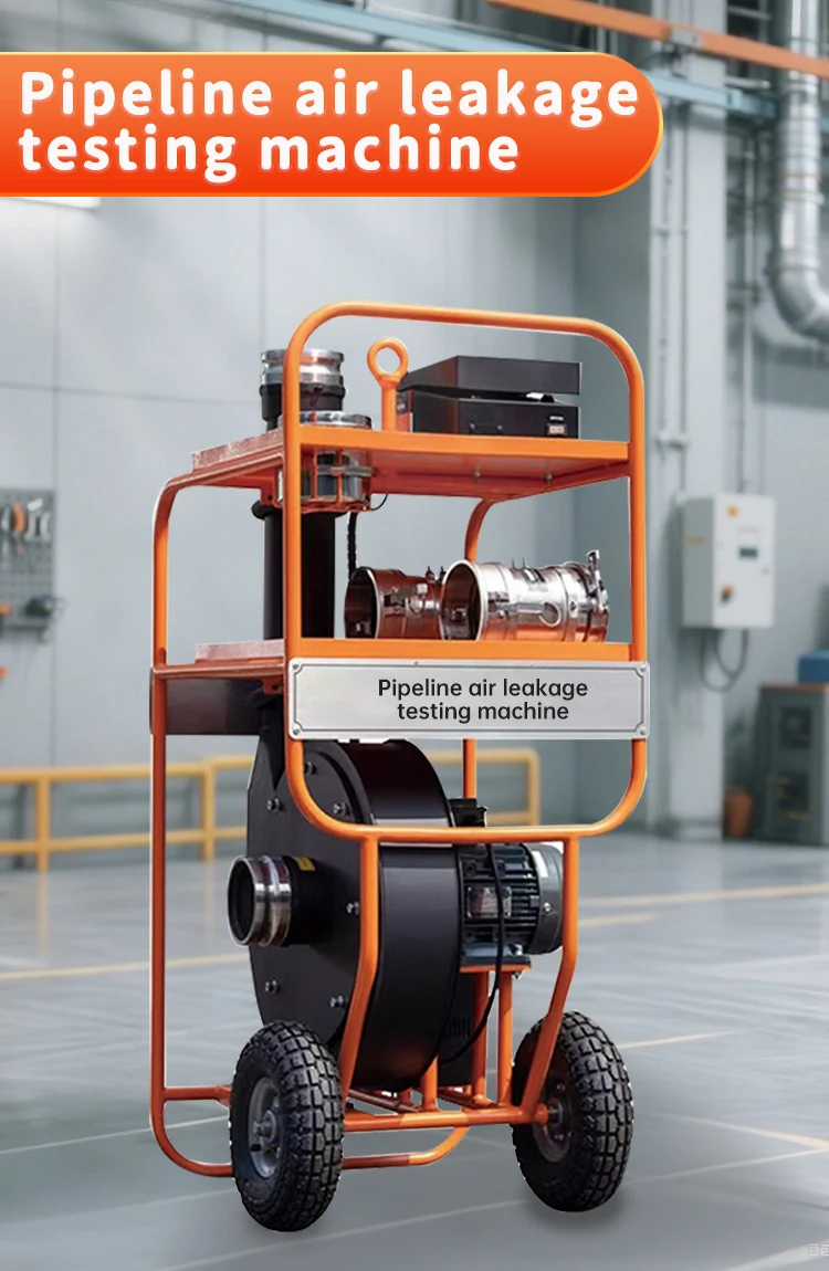 Professional Ductwork Leakage Tester Measures Airflow & Pressure Loss in Ventilation Ducts