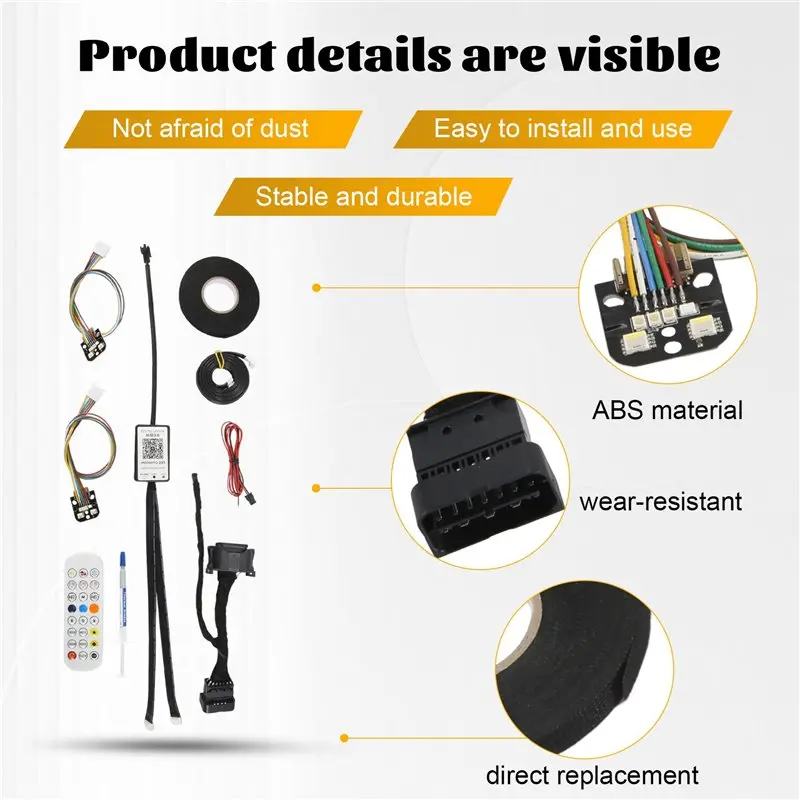 BHTS-LED RGBW Multicolor Daytime Running Light Module DRL Board For BMW X3 Pre LCI G01 X4 G02 X3M F97 Pre 2018-2021 Rgb
