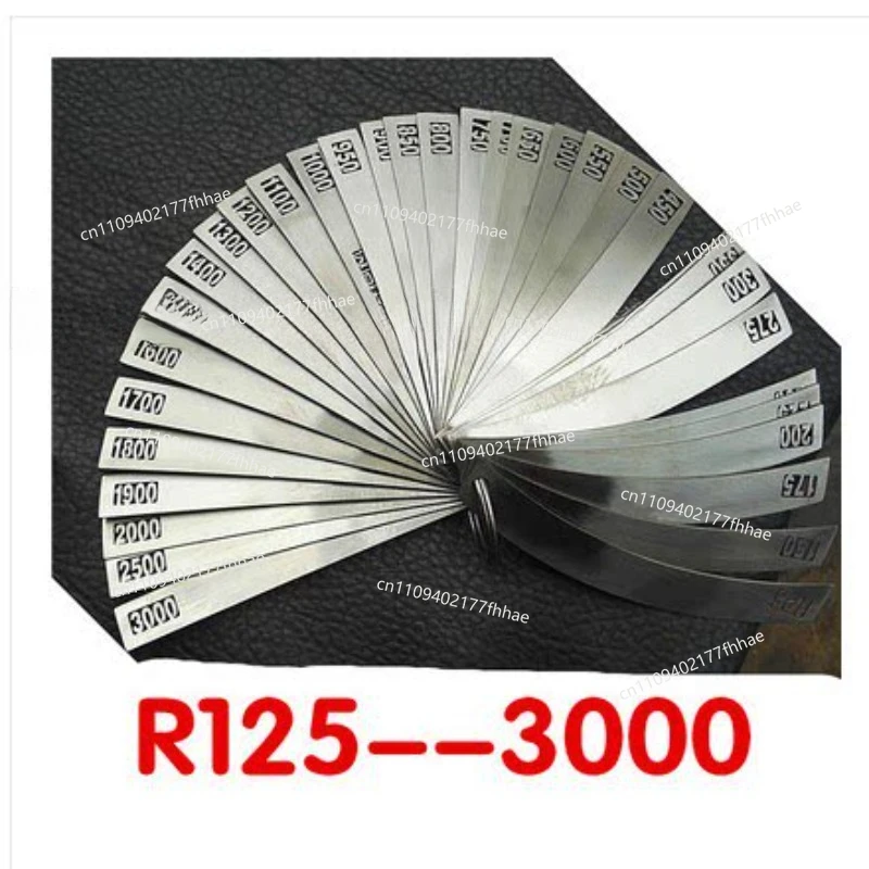 Large Radius Gauge 250 Arc Gauge 400 600 8 Large Size R Gauge 150 175 R125-3000 Radius