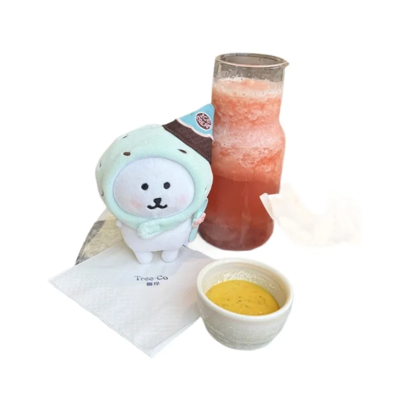 Hot Selling Macaron Ice Cream Teddy Bear Clothes Cotton Doll Clothes Headgear Pendant Cute Green Headgear - view 4