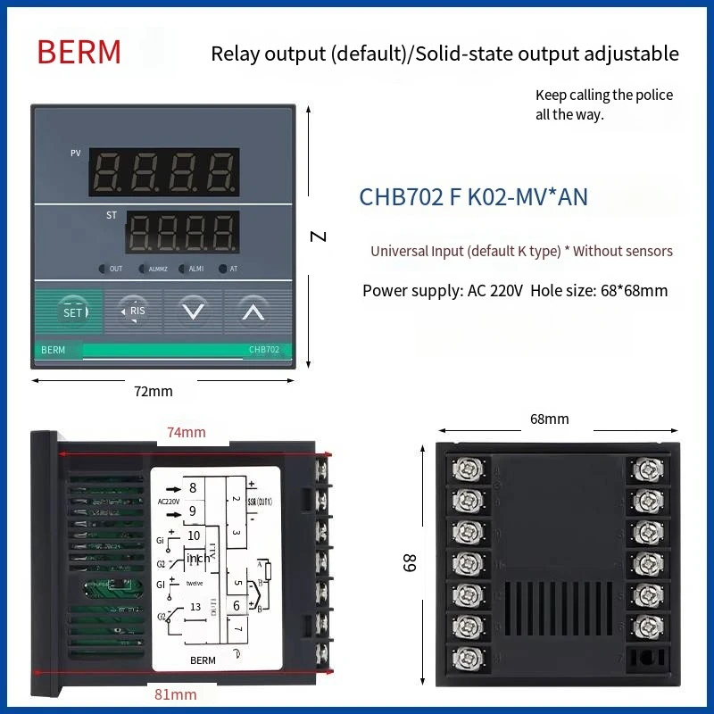 Variant: CHB702 relay SSR 