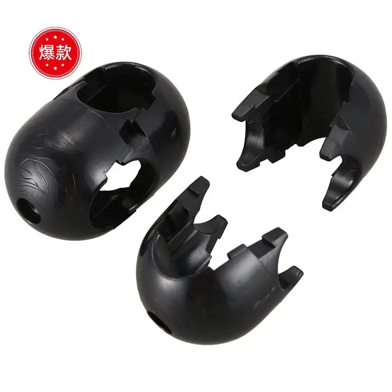 

40Pcs Climbing Rope Net Plastic Connector Net Buckle For Outdoor Amusement Swing Climbing Rope Black
