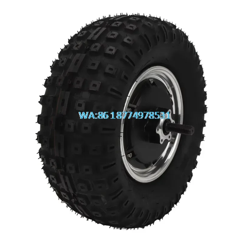 Wmwmnu 500W 1000W 3000W 4000W Hub Motor Kit 14 Inch Off Road Tubeless Tires for Scooter