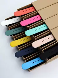 Silicone Strap For Apple Watch Band 46mm 44mm 45mm 41 49mm 42mm 38 44 45 mm bracelet iwatch series 6 se 3 4 5 7 8 10 Ultra band