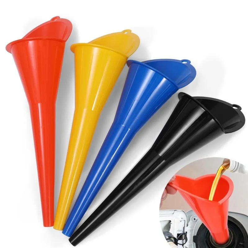 

Car Plastic Funnel Long Stem Anti-Splash Funnel Car Motorcycle Gasoline Engine Oil Refuelling Funnels Tools Auto Accessories