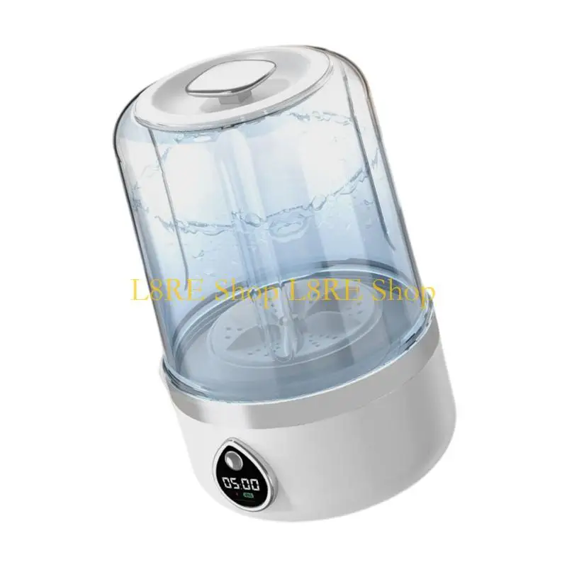 L8RE Laundry Washer Efficient Washer Quiet Dryer Efficient Washing Machine 1.5L Capacity Small Washer for Camping and Travel