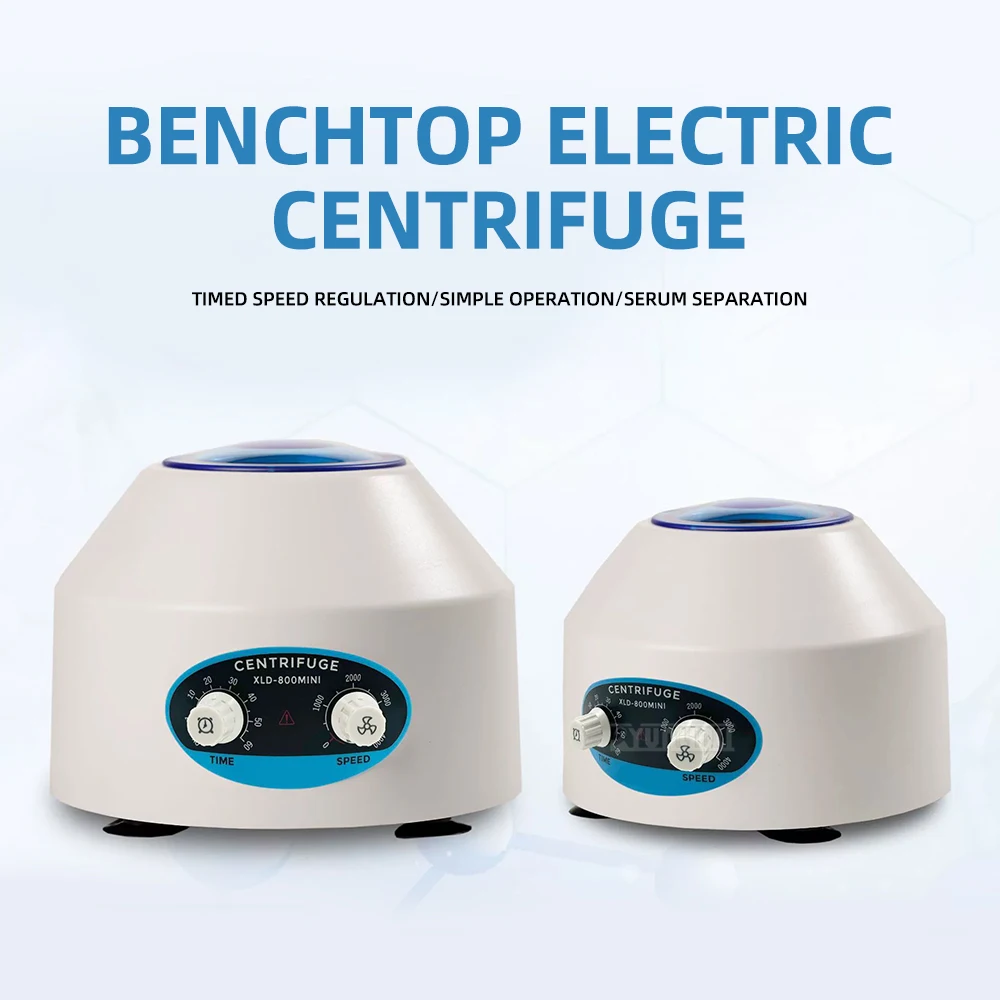 XLD-800 MINI Low-speed centrifuge Large capacity Laboratory PRP fat centrifugal Mixer 110V/220V 65W 10ml*6