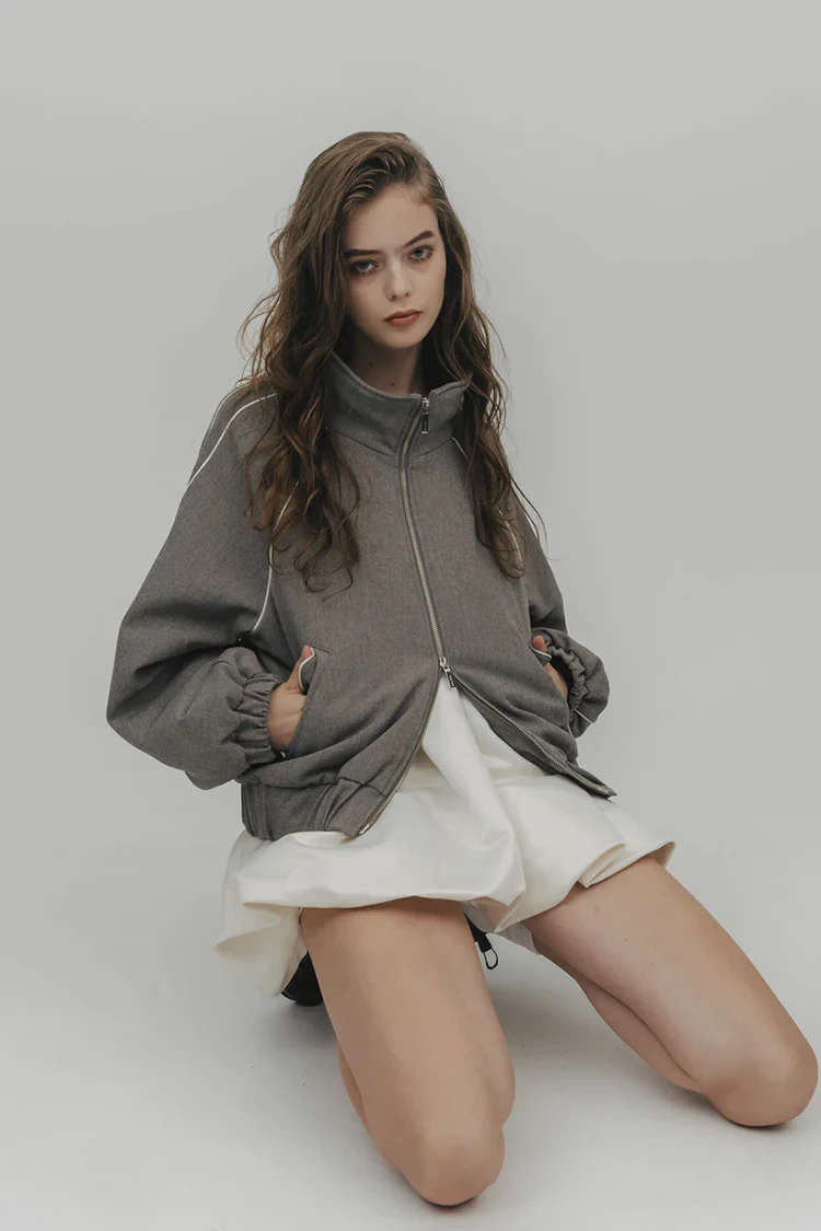 Lautaro Spring Summer Sweet Cute Soft Shiny Satin Mini Bud Skirt Women with Shorts High Waist Short Luxury Designer Clothes