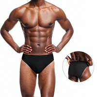 Professional Men Full-seat Ballet Belt Bulge Hiding Ballet Brief Dance Gymnastics Elastic Waistband Safety Pant ﻿