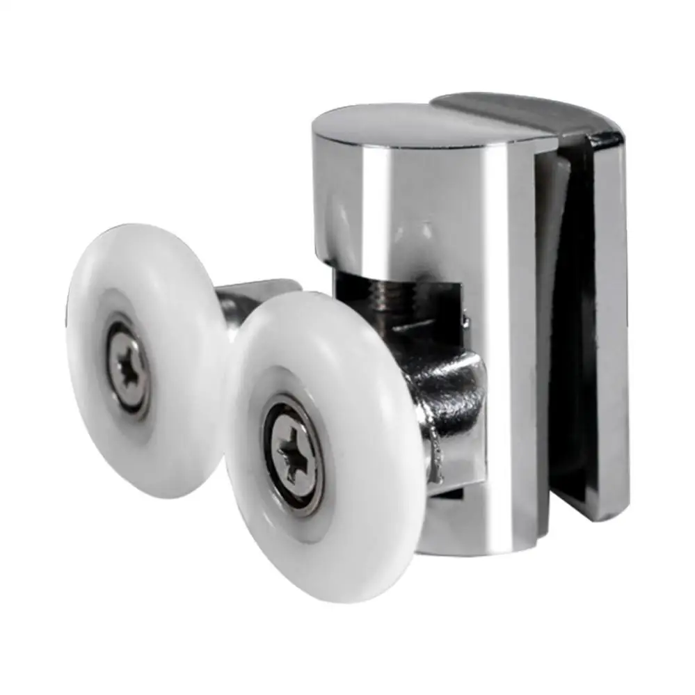 23mm Zinc Alloy Double Wheel Sliding Shower Door Roller Bearing for Shower Room Sliding Door