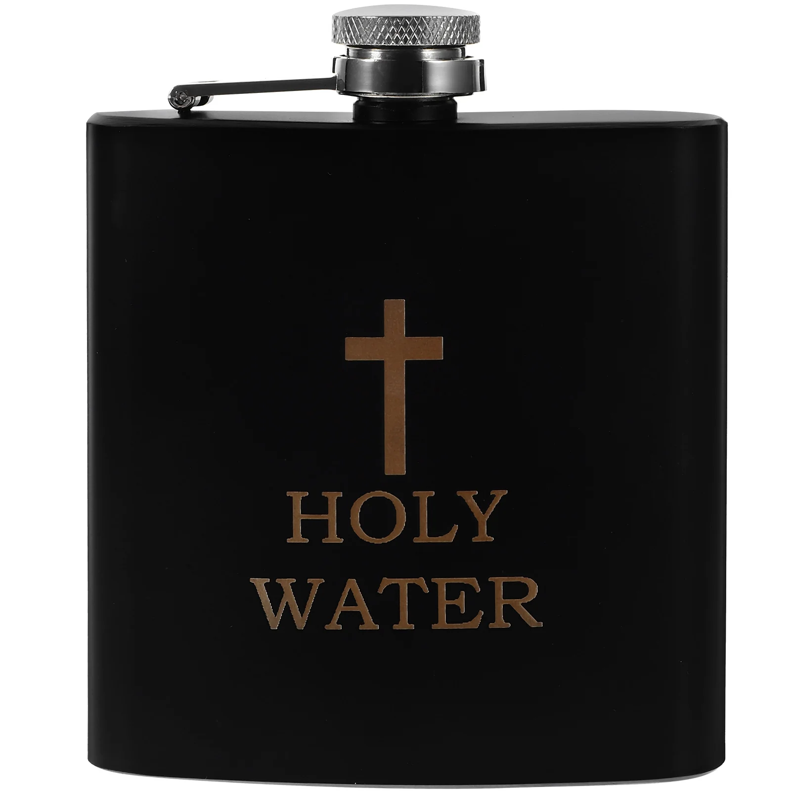 Baptismal Bottle Travel Kettle Holy Water Flask Container Stainless Steel Drinking Alcohol