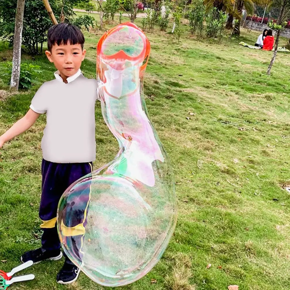 Blower Set Children Bubble Wand Outdoor Fun Soap Bubbles Maker Bubble Machine Blowing Bubble Tool Big Bubble Wands