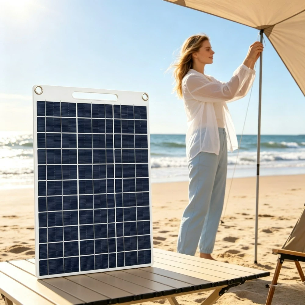 Solar Emergency Charger - Szybka ładowarka solarna z podwójnym USB,