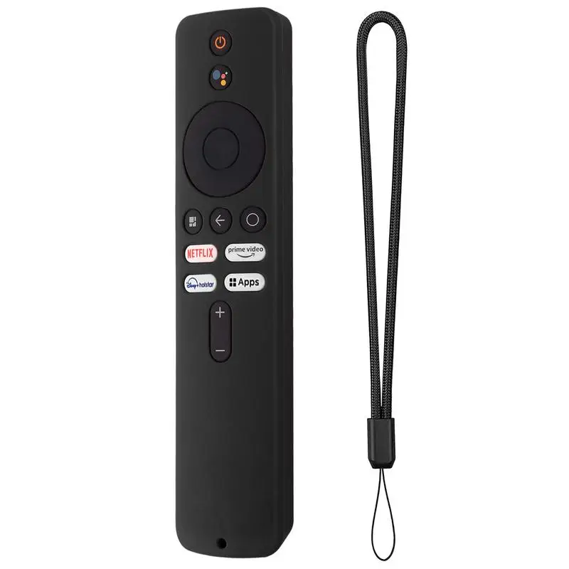 Remote Control Protective Case For Redmi Smart TV 5A TV Stick Silicone Fluorescent Cover For Xiaomi TV Remote Cover With Lanyard