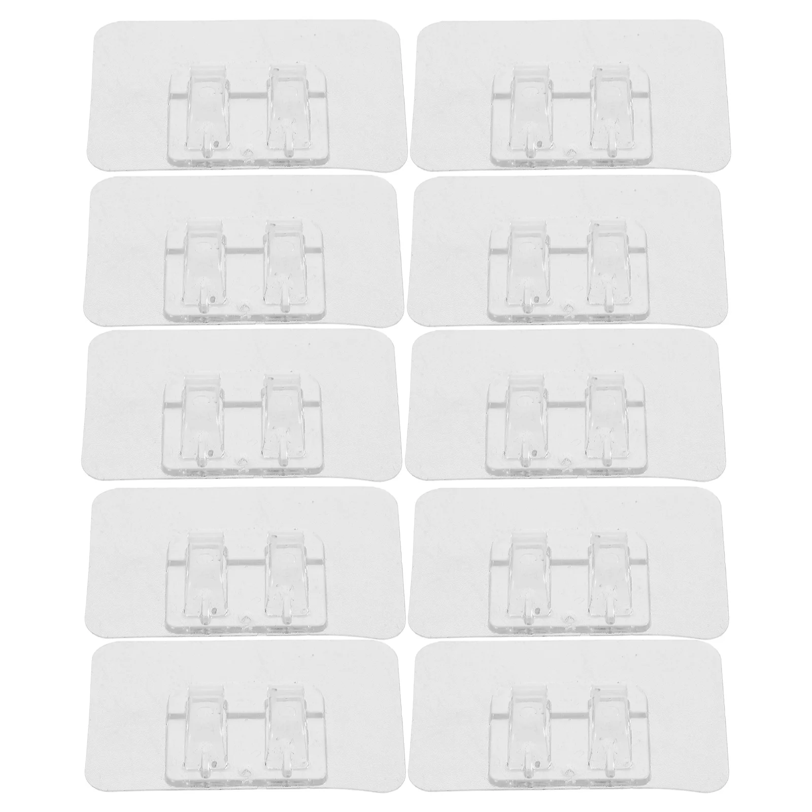 

40 Pcs Grips Foot Pad Fixing Sticker Car Mat Carpet Clips Curtain Fastener Floor