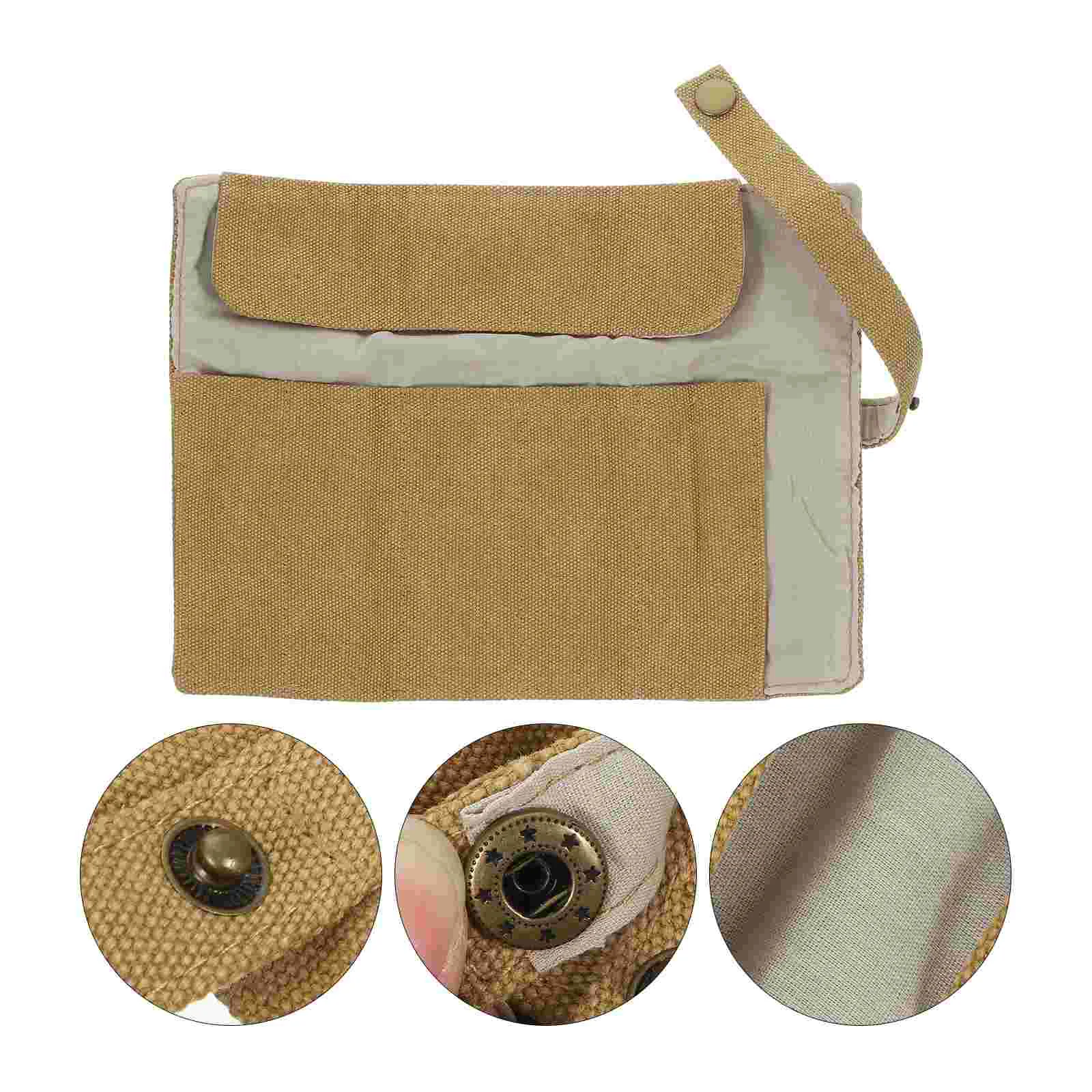 

Canvas Watch Storage Bag Watch Roll 5 Slot Watch Travel Case Jewelry Roll canvas watch roll watch storage roll