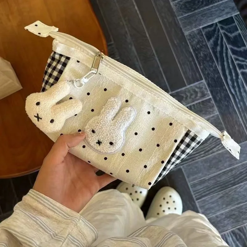 

Горячий мультяшный пенал серии Miffy для творчества, изысканный милый большой вместительный пенал для макияжа