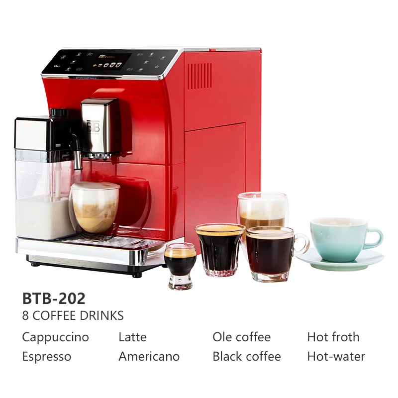 19Bar Coffee Machine Commercial home Automatic Coffee Machine From Bean To Cup With Grinding System