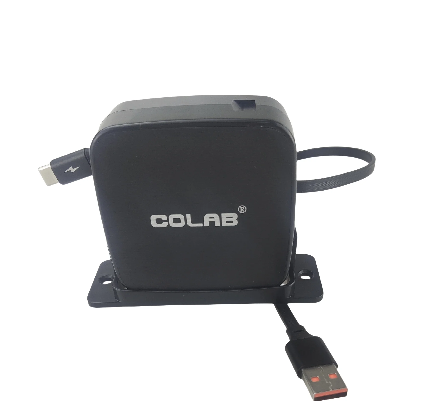 Retractable Type C to USB C Fast Charge Data Cable DYH-1707 For Smart phones MacBook USB C To Lightning Cable