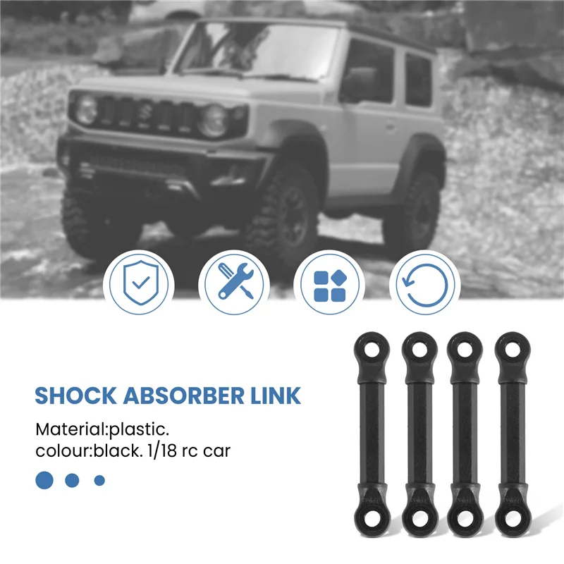 FRIHA-PX9300-04 Shock Absorber Link 4Cm In Length For Pxtoys PX9300 PX 9300 9301 9302 1/18 RC Car Spare Parts