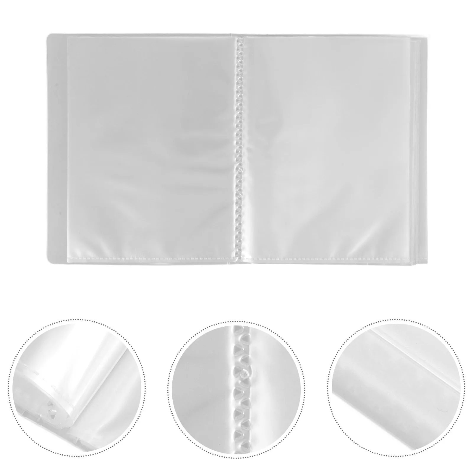 

Clay Wire Template Ceramic Printing Silk Screen Folder Book Large Capacity White Organizer for Artists Folder Book