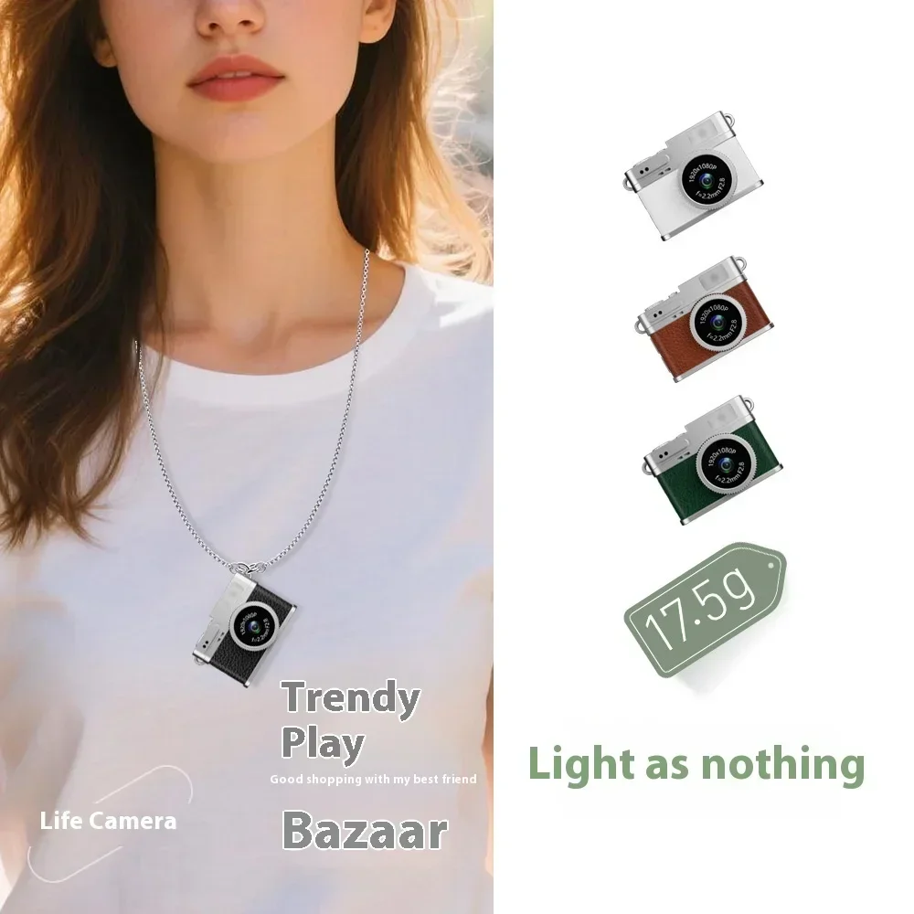 S150 Retro Digital Camera Mini Camera 1080p Pocket Video 5 Trends Versatile High Definition Records Campus Life Accessory