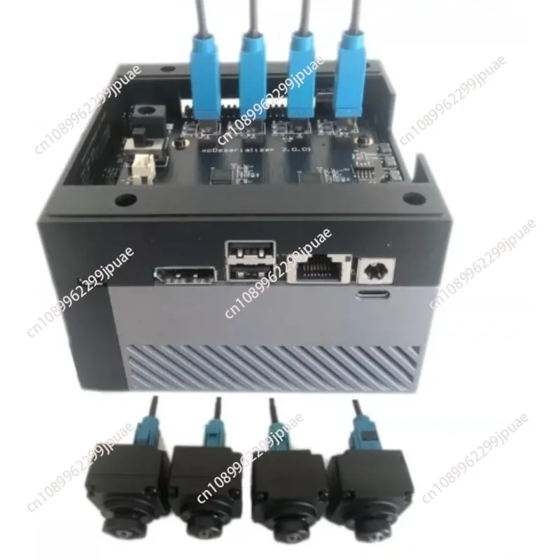 4-Channel GMSL Decoder Board MAX9296 Compatible with IMX390 Serial Camera Module