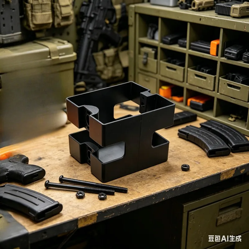 

Nylon Mag Coupler Dual Mag Connector, Universal Double Mag Parallel Link Clip, Soft Blaster Toy Tactical Parts
