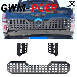 For Great Wall Poer Gwm Poer 2019-2021 2023 2024 2025 Pickup Car Tailgate Expansion Board Protective Rear Door Part Accessories