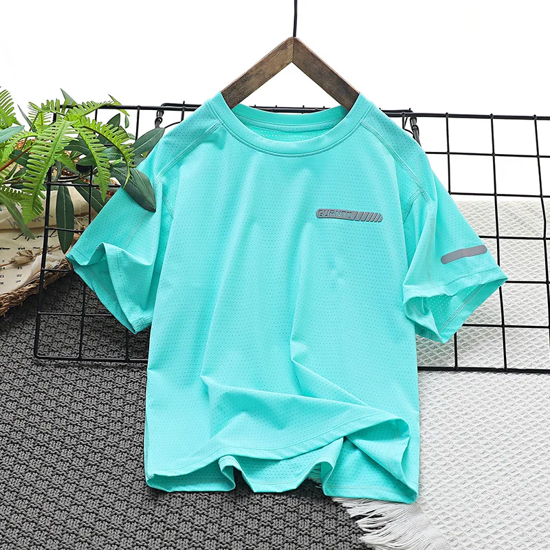 Toddler Boys Quick-drying T-shirts Kids Tops Tees Summer Children's Clothes