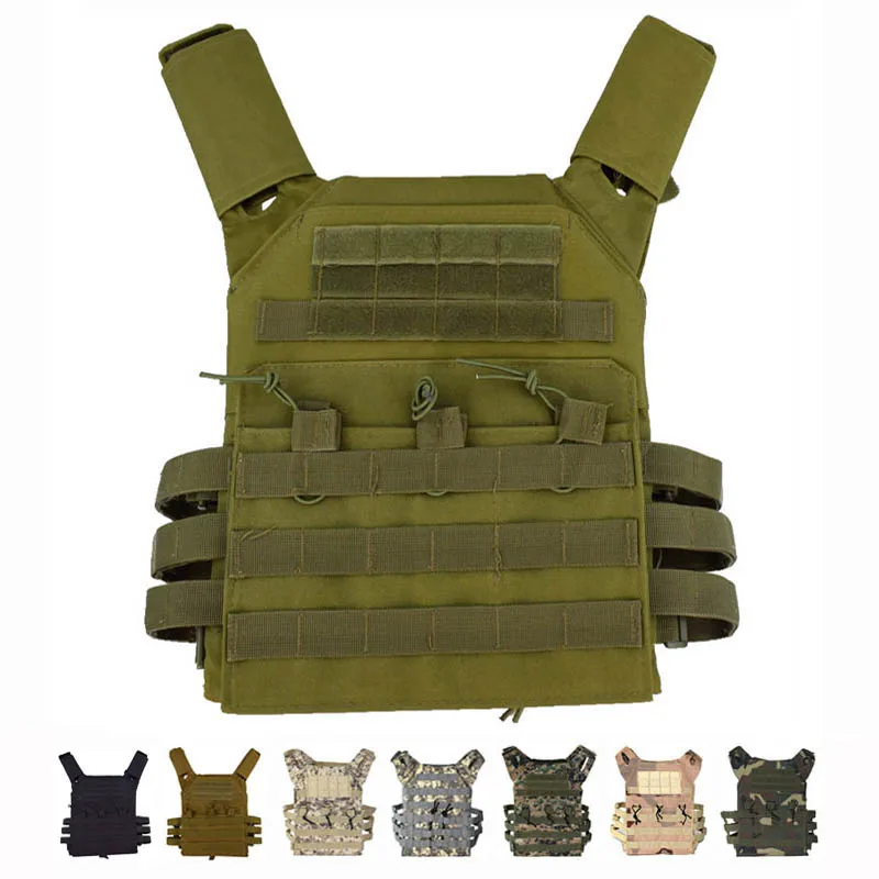 

Military Equipment Hunting Body Armor JPC Molle Plate Carrier Vest Wargame Protection 600D Nylon Airsoftsports Tactical Vest