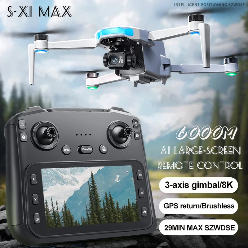 S-X1 Gps Drone 8K P… - image
