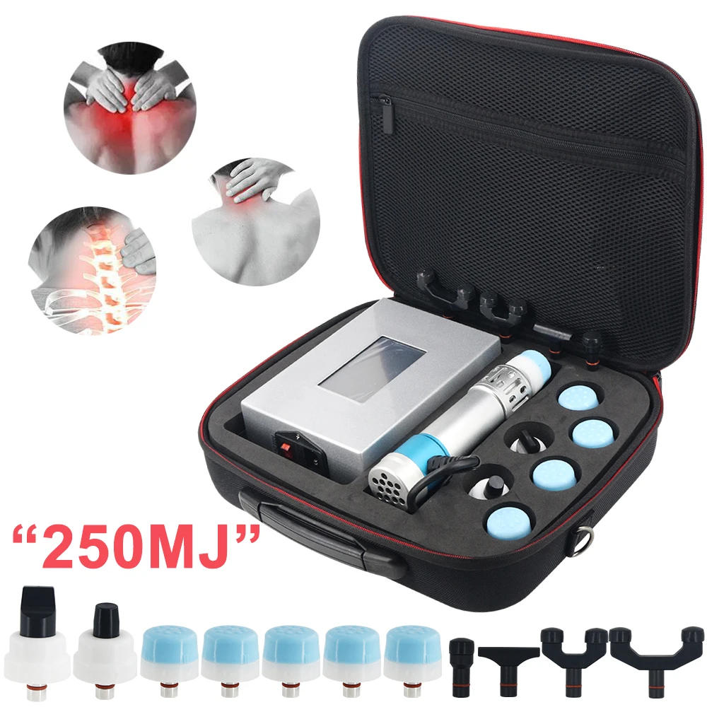 

2024 New Shockwave Therapy Machine Massager Physiotherapy Massage Erectile Dysfunction Pain Reduce Relaxation Shock Wave 250MJ