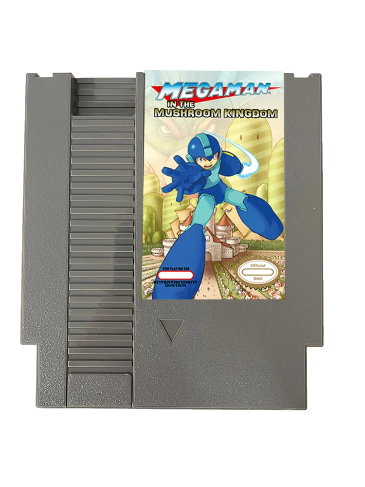 Megaman in the mushroom kingdom NES Games - A Brand NEW NES Game Cartridge 8 Bit 72Pin Video Game Cart For Original NES Console