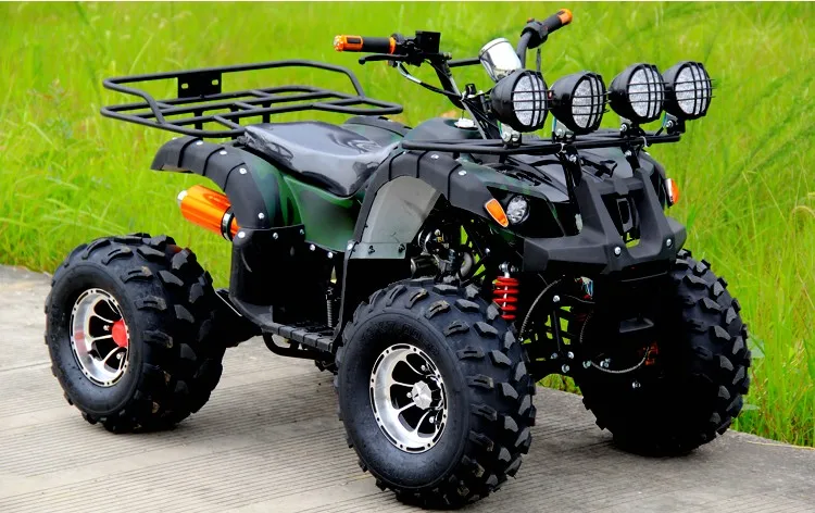 Axis drive beach bike gasoline electric four-wheel off-road motorcycle all terrain four-wheel drive mountain adult