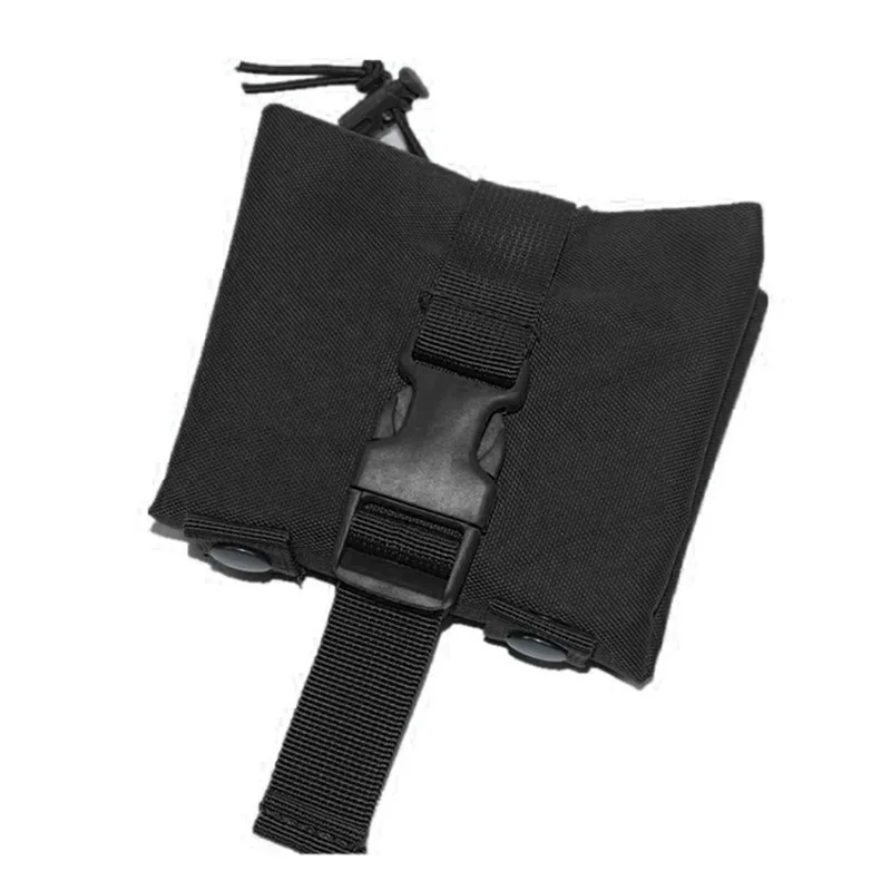 Neue Molle Folding Dump Drop Magazin Tasche Outdoor Camping Jagd Zubehör EDC Faltbare Recovery Mag Holster Taille Tasche – Detail 10