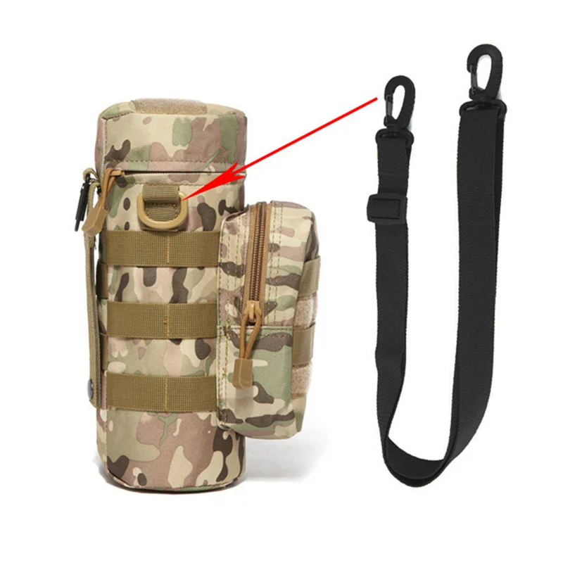 Multi-function Shoulder Strap Water Bottle Pouch Strap Replacement Adjustable Strap For Waist Pack Belt Hunting Outdoor