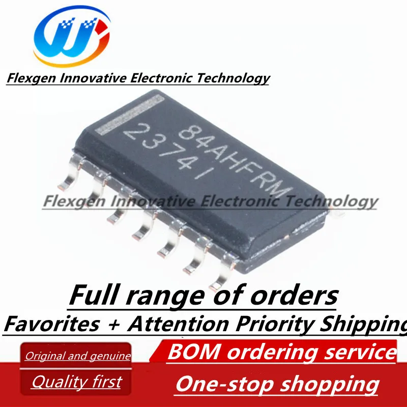 TLV2374IDR silkscreen 2374I S package OIC-14 rail-to-rail quad op amp chip