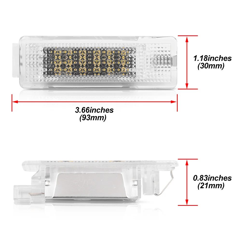 For Volkswagen VW Passat B6 B7 B8 Sedan Wagon Variant 1xLed Interior Boot Trunk Luggage Compartment Light