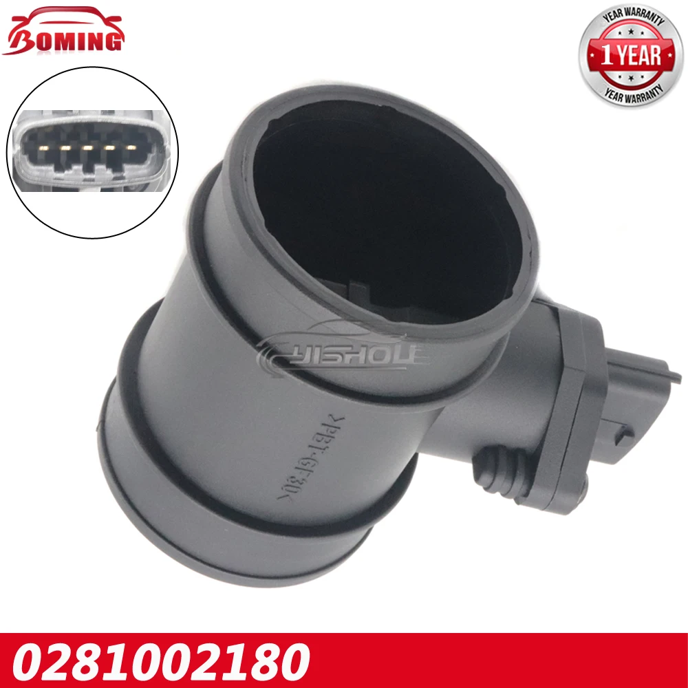 

0281002180 NEW MAF Mass Air Flow Meter Sensor For Opel Vauxhall Astravan Corsavan Astra Corsa Omega Vectra Zafira 0281002443