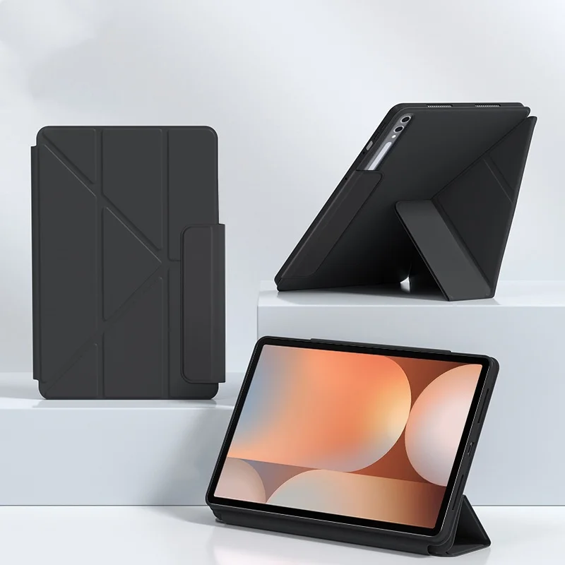 Etui Funda do Samsung Tab S10 Lite, skórzane PU, składana podstawka, magnetyczne zamknięcie, pokrowiec Coque do Galaxy Tab S10 Lite S9 S10 FE, 10.9 cala — zdjęcie produktu 4