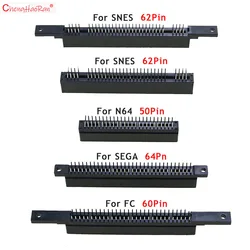 ChengHaoRan 1PC For 5 Models Of Ear Connectors For SNES N64 SEGA Famicom FC Without Ear Card Slot Host Connectors