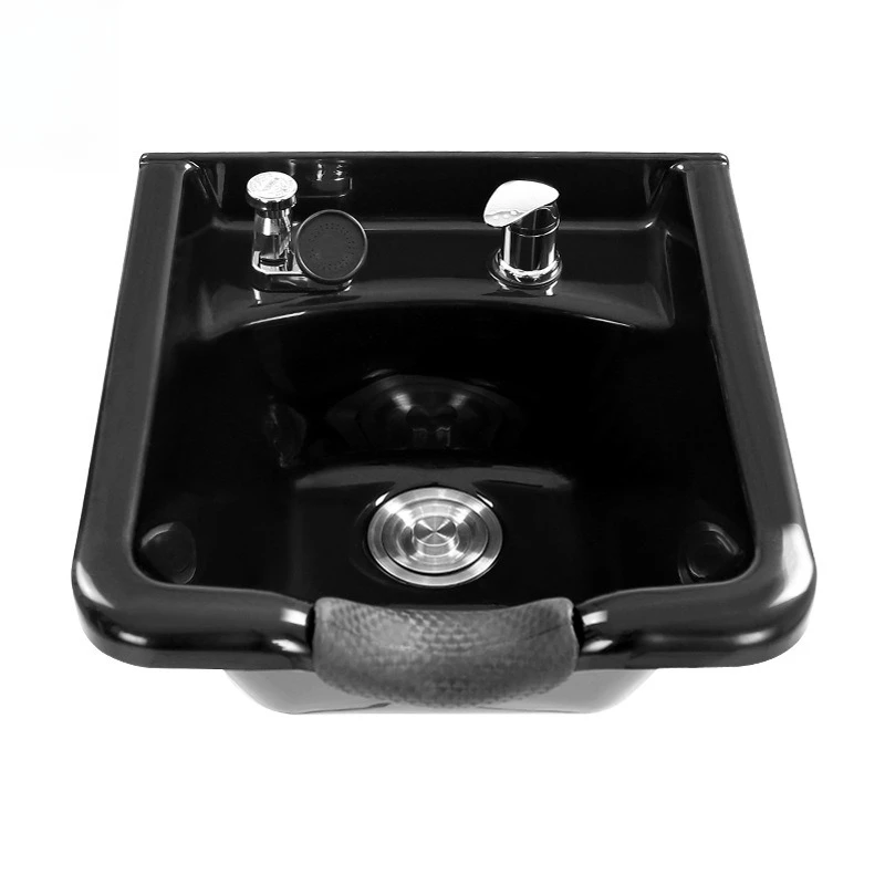 

Hanging Basin Barber Chair, Shampoo Basin ABS Plastic Shampoo Basin Hair Salon Shampoo Bed Accessories