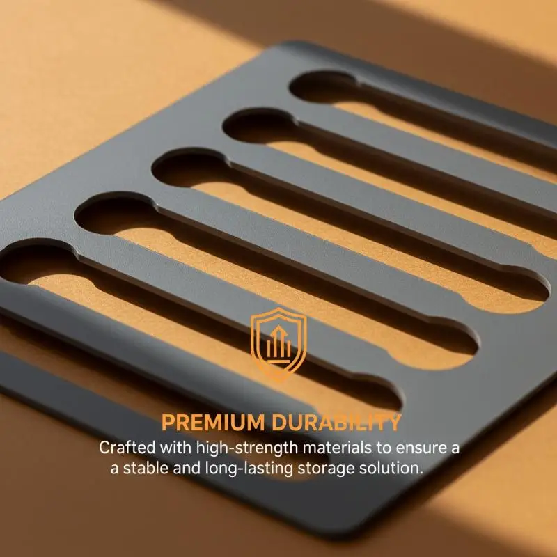 Punch Free Wall Hanging Coffee Capsule Storage Organizer Space Saver Rack for Home Kitchen Countertop